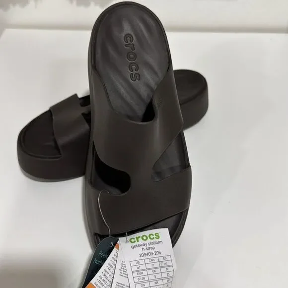CROCS Getaway Platform h-strap NWT - Picture 6 of 6